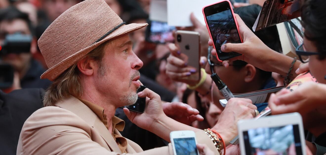 Brad Pitt está en México para presentar la cinta Once upon a time in... Hollywood