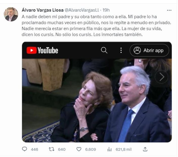 El duro revés del hijo de Mario Vargas Llosa en medio del escándalo con Isabel Preysler