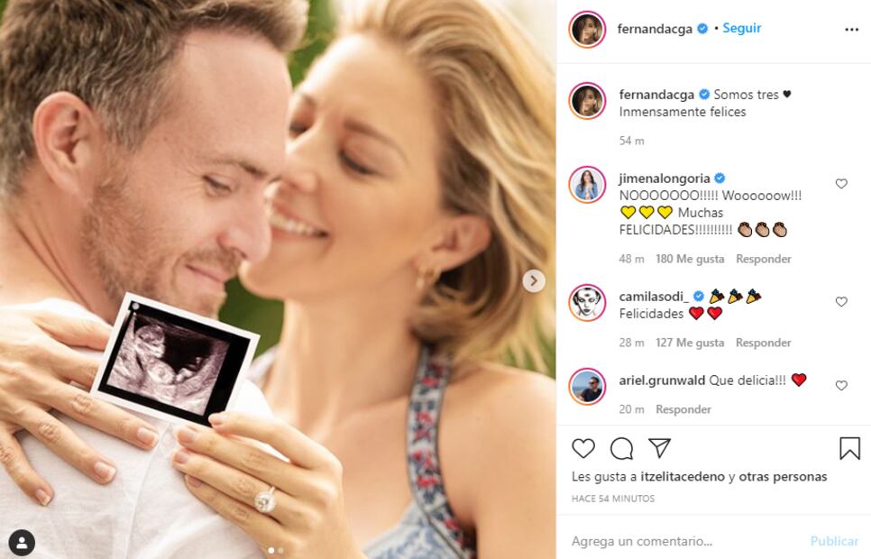 Fernanda Castillo y Erik Hayser ¡serán papás de un niño!