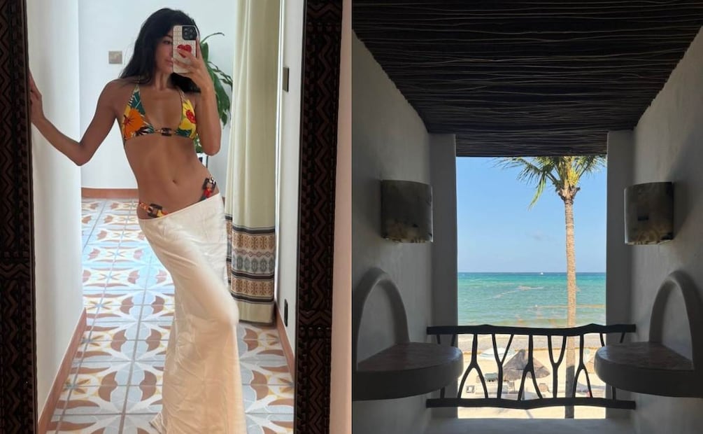 Ale Capetillo y Nader Shoueiry se encuentran en su luna de miel en la Riviera Maya / Fotos: Instagram @alecapetilloga