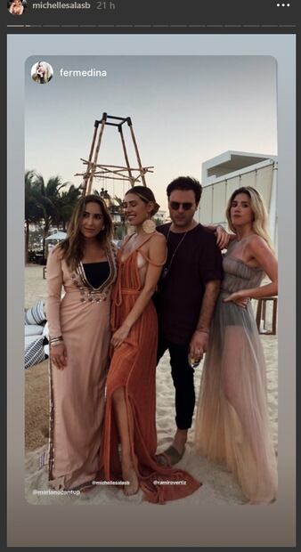 Michelle Salas festeja su cumpleaños 30 con Stephanie Salas y Sylvia Pasquel