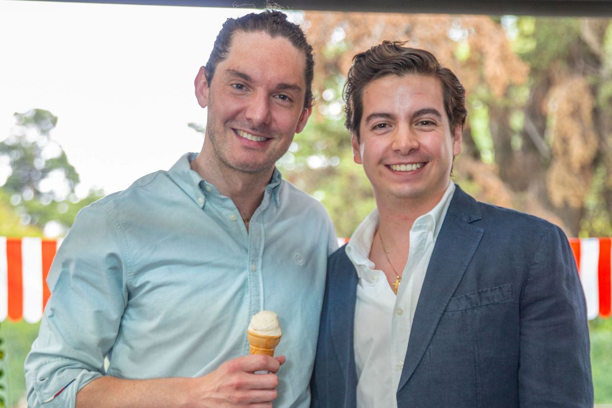 Antonio Harfuch y Adal Cuenca. (Foto: Especial)