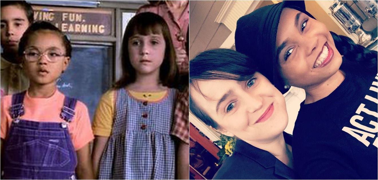 <p>En febrero de 2015 Kiami Davael compartió una imagen de una salida con Mara Wilson. <strong>(FOTO: Archivo)</strong></p>