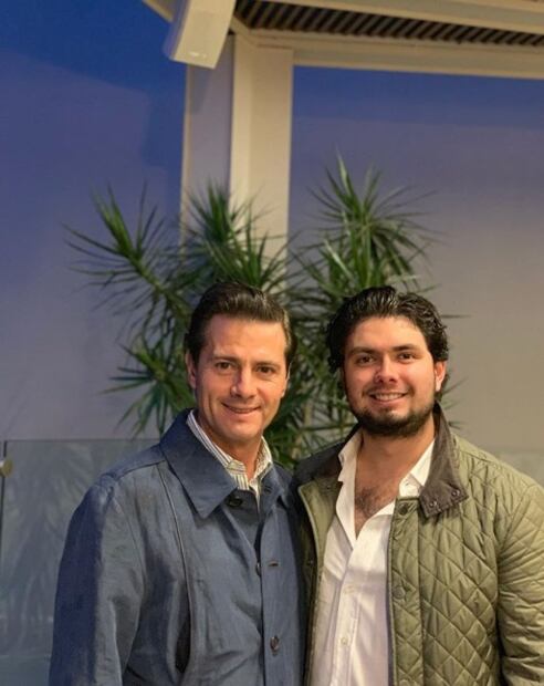 La modelo Tania Ruiz comparte fotografía con el hijo de Enrique Peña Nieto 