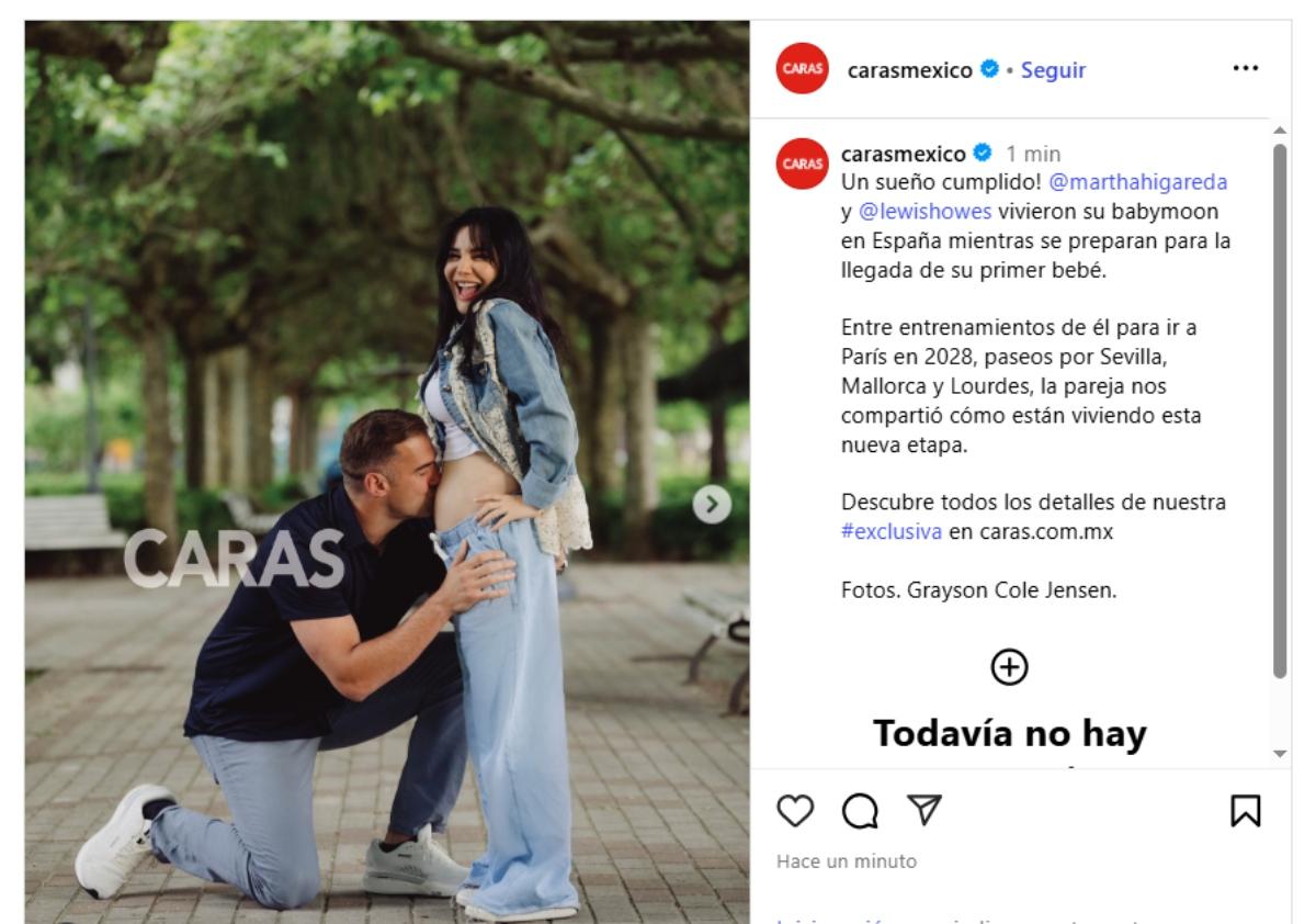 Martha Higareda y Lewis Howes se encuentran en espera de su priemr hijo / Foto: Captura Instagram