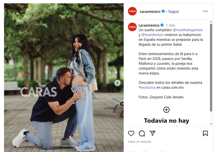 Martha Higareda y Lewis Howes se encuentran en espera de su priemr hijo / Foto: Captura Instagram