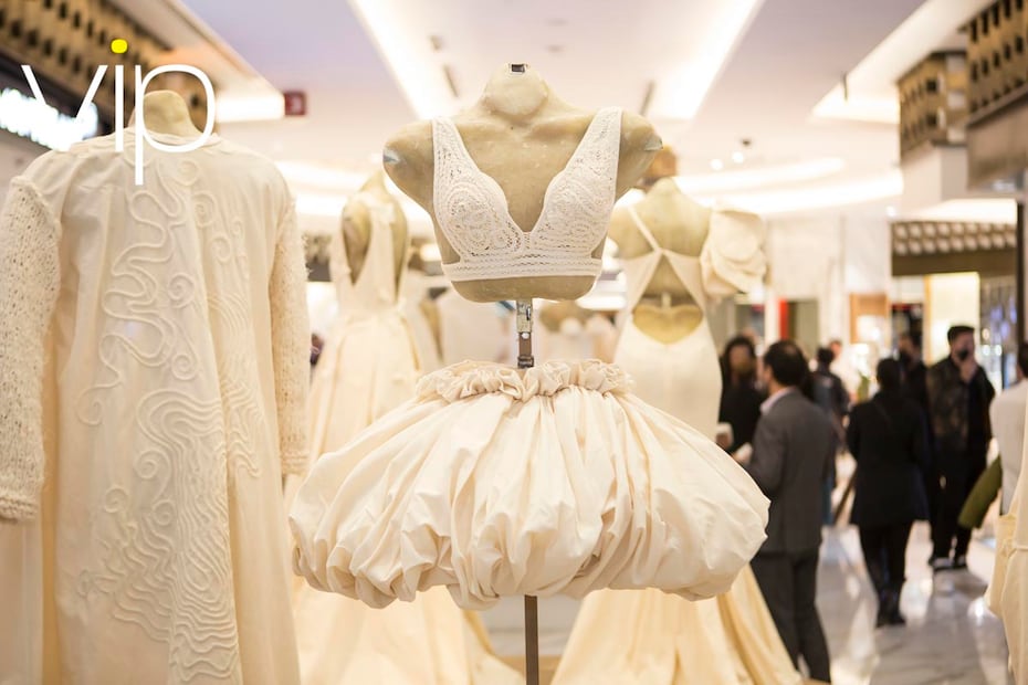 Javier Marín, Ana Elena Mallet y 50 diseñadores, inauguran muestra de moda en Polanco