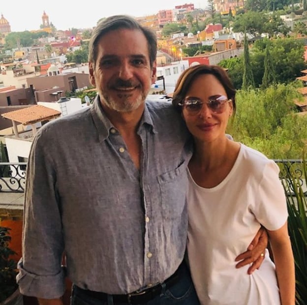 La senadora Lilly Téllez y Jesús Tueme unieron sus vidas
