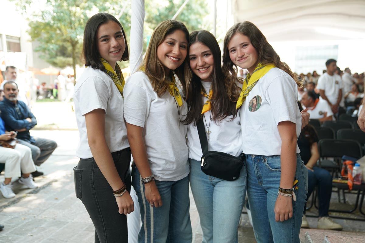 Maru Bobadilla, Ana Romero, Sofía Luna y Fátima Gallego. (Foto: Héptor Arjona)
