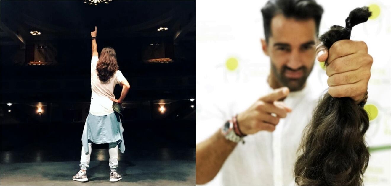 <p>Generoso acto realiza el esposo de Adamari López tras cortar su larga melena. <strong>(Fotos: Instagram) &nbsp;</strong></p>
