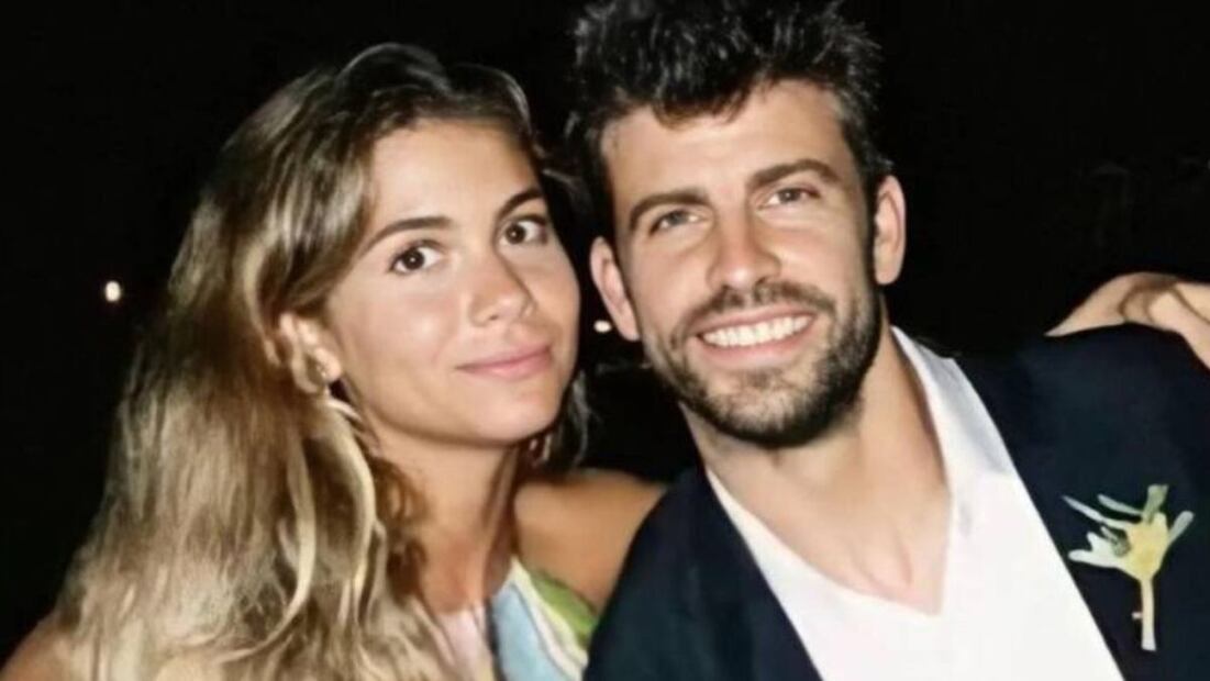 Clara Chía Martí y Gerard Piqué / Foto: Instagram