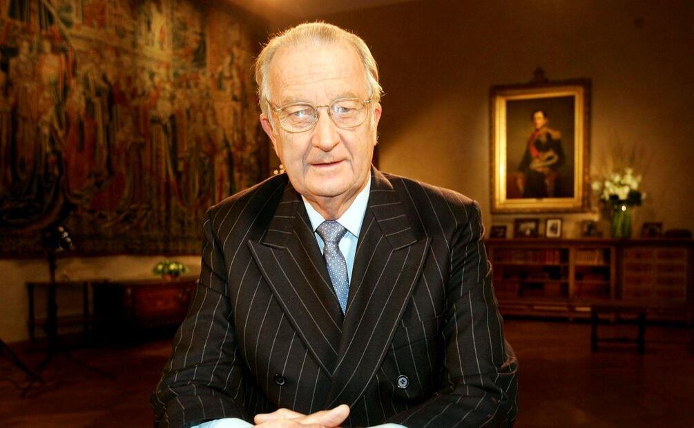 Alberto II de Bélgica, "encantado" con el encuentro de la princesa Delphine y el rey Felipe