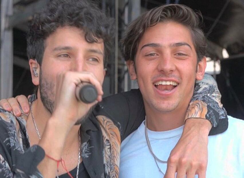Tony Mils junto a Sebastián Yatra / Foto: Instagram