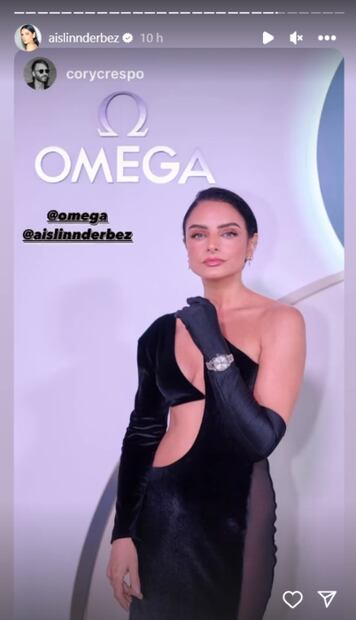El cautivador look de Aislinn Derbez con vestido cut out / Instagram: @aislinnderbez