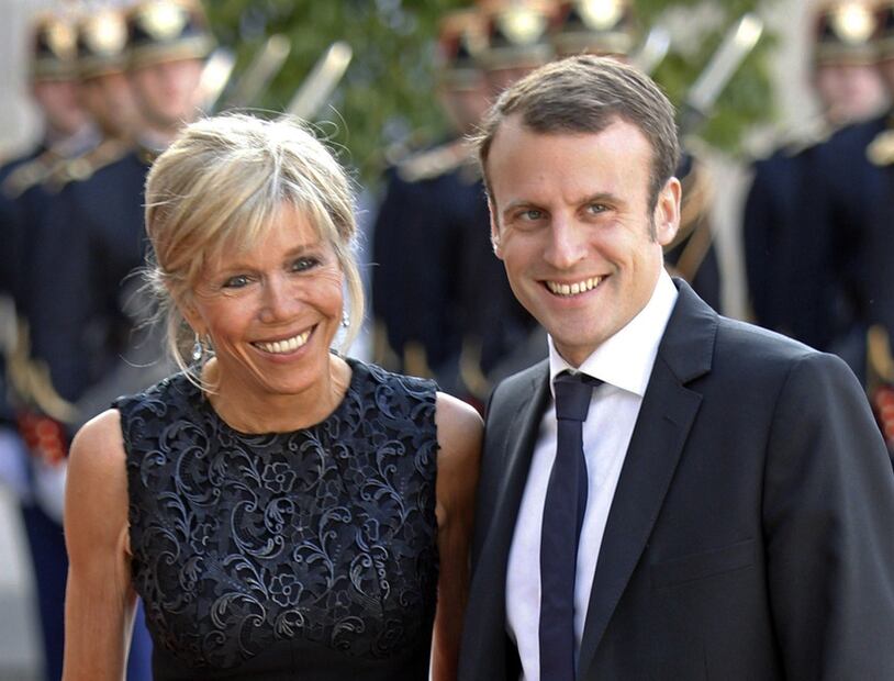 Brigitte Trogneux, de profesora a primera dama de Francia 