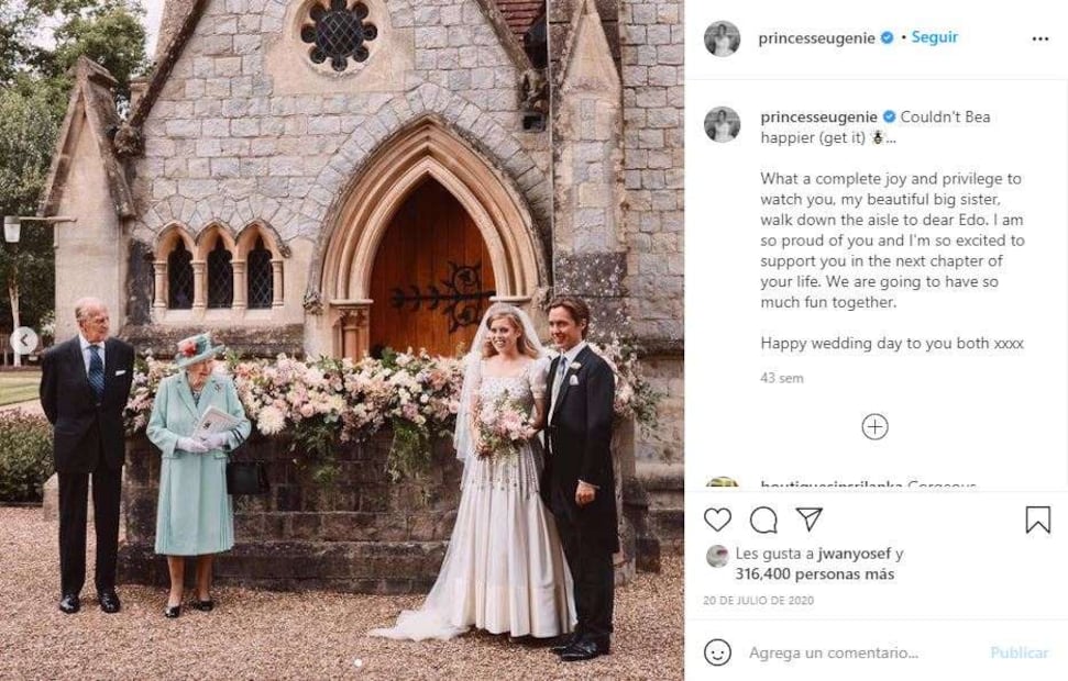 La princesa Beatriz de York y Edoardo Mapelli esperan a su primer hijo