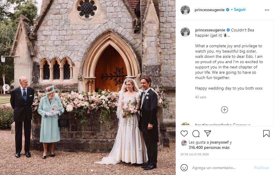 La princesa Beatriz de York y Edoardo Mapelli esperan a su primer hijo