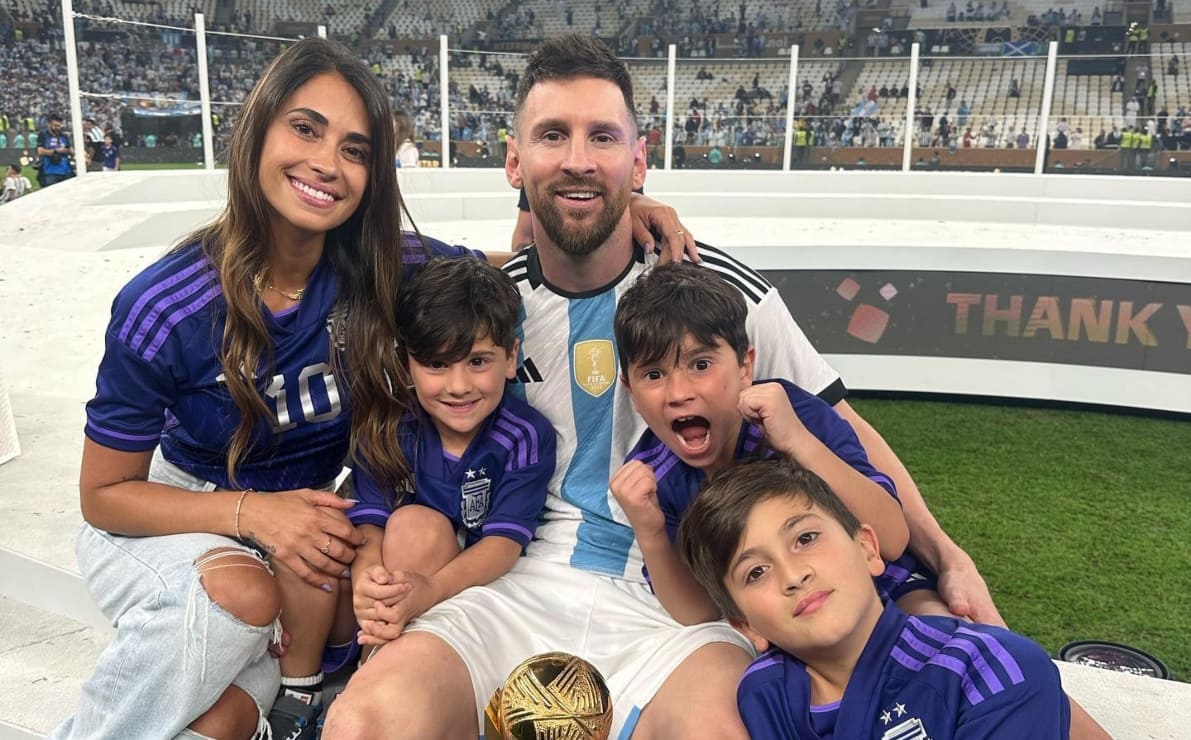El conmovedor mensaje de Antonela Roccuzzo a Lionel Messi tras anunciar su retiro