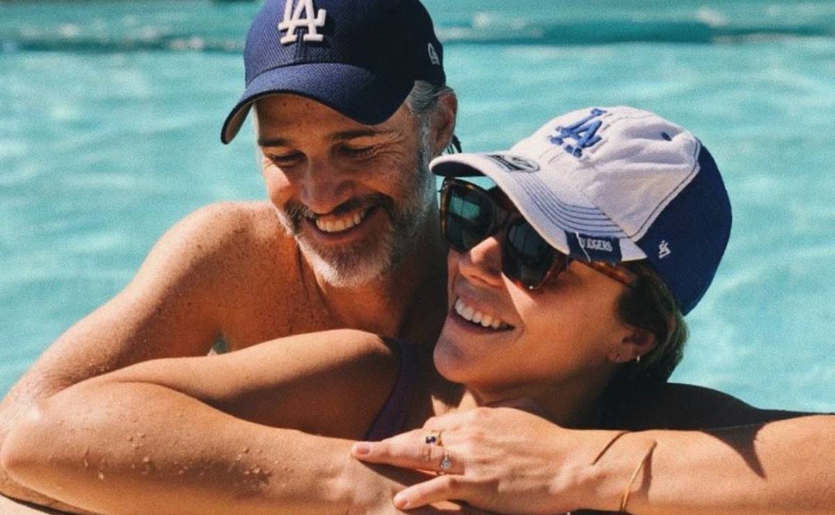 Juan Pablo Medina recibe el Año Nuevo con su novia Paulina Dávila