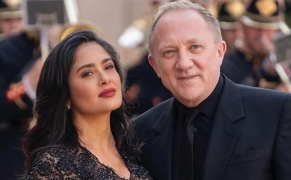 Salma Hayek y François-Henri Pinault / Foto: Instagram - @salmahayek