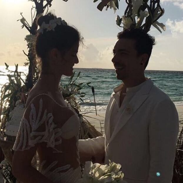 El original vestido de novia de Isabeli Fontana
