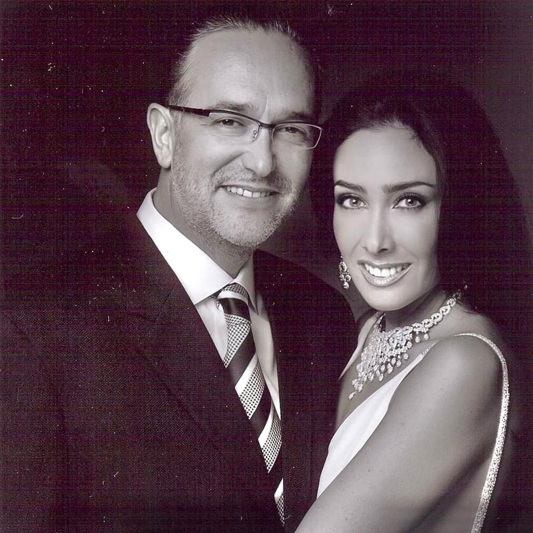 Ricardo Salinas Pliego junto a María Laura Medina / Foto: Instagram