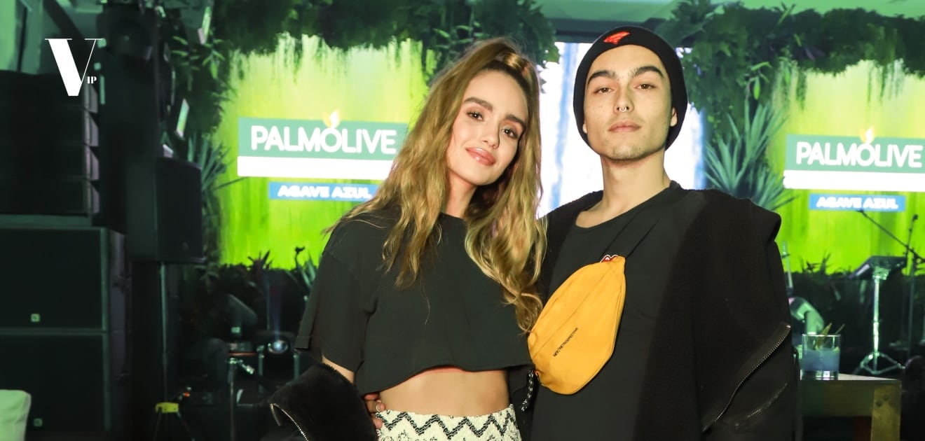 Sergio Mayer Mori y Raquel Chaves en el showcase de Ximena Sariñana