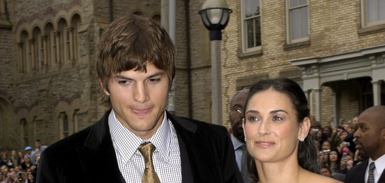 Así respondió Ashton Kutcher a las acusaciones de Demi Moore 