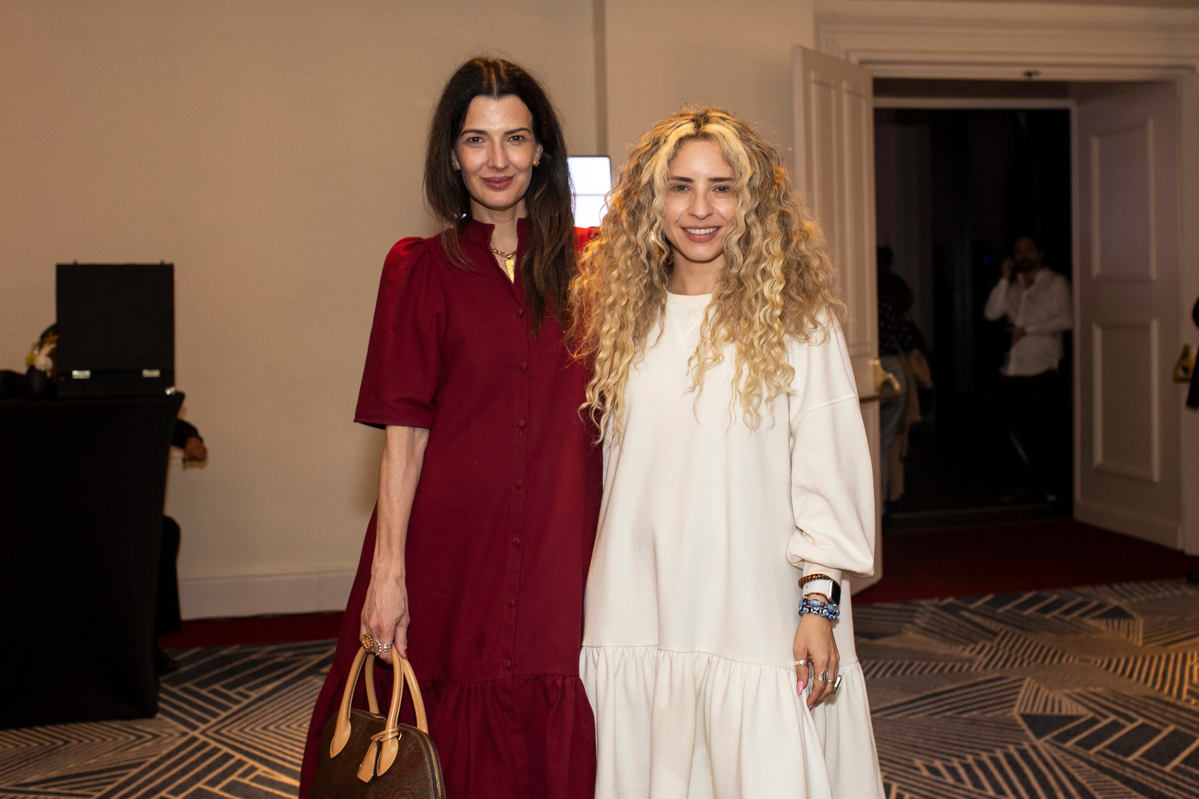 Aline Bortoloti y Carlotta Herrera. (Foto: Esteban Torreblanca)