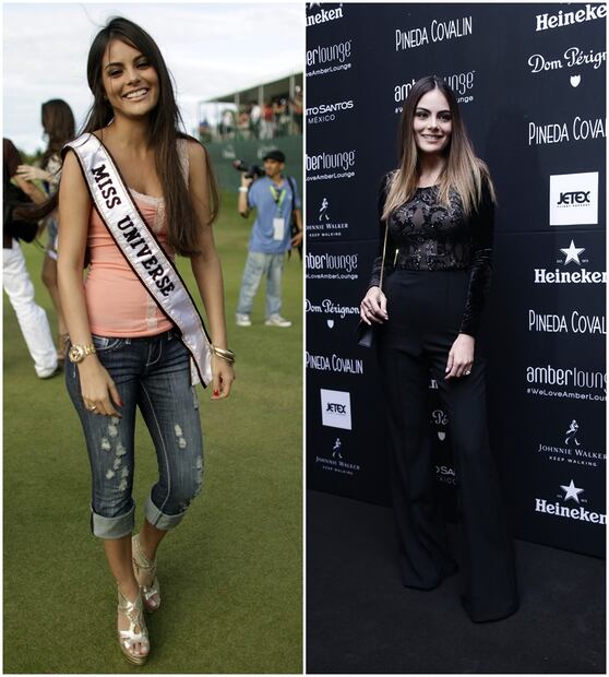 FOTOS: Así se veían las famosas mexicanas cuando participaron en Miss Universo