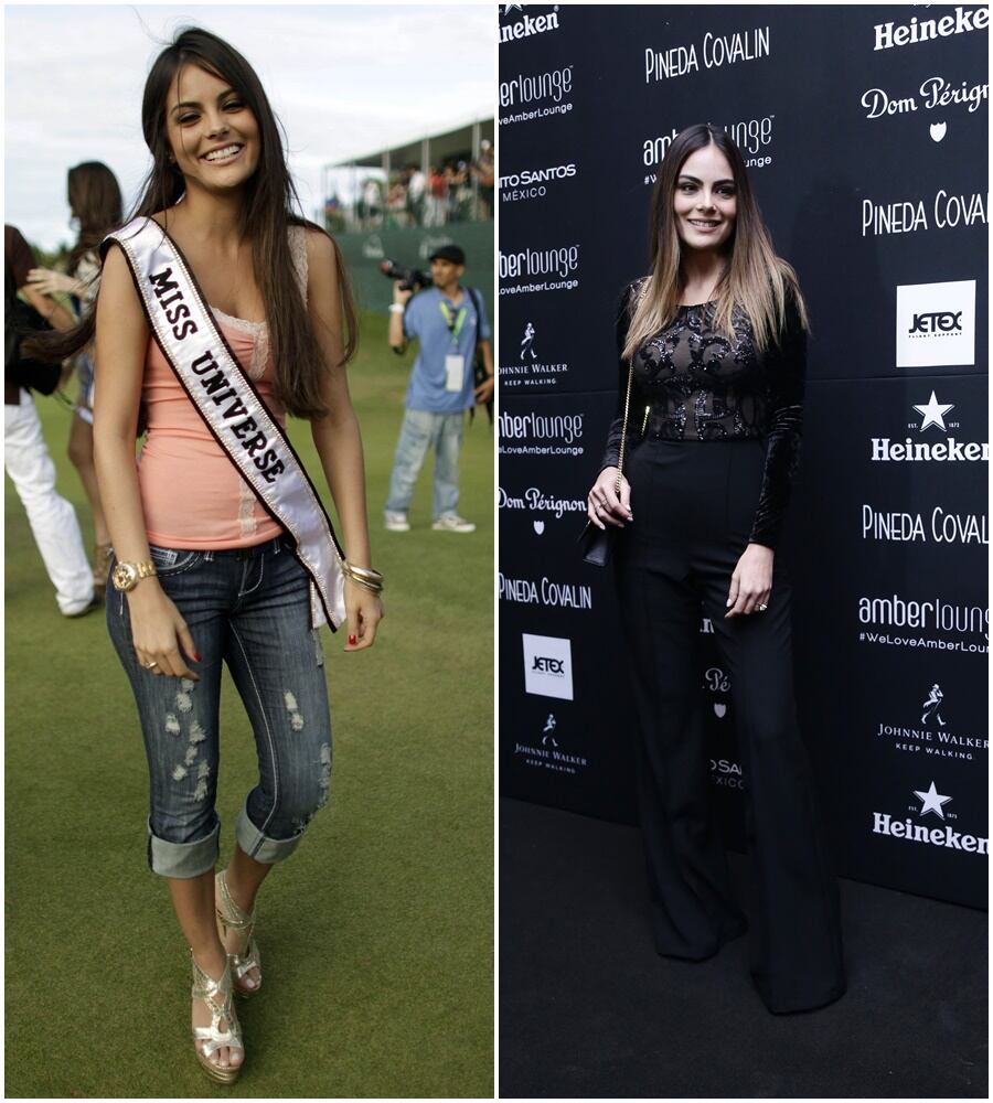 FOTOS: Así se veían las famosas mexicanas cuando participaron en Miss Universo