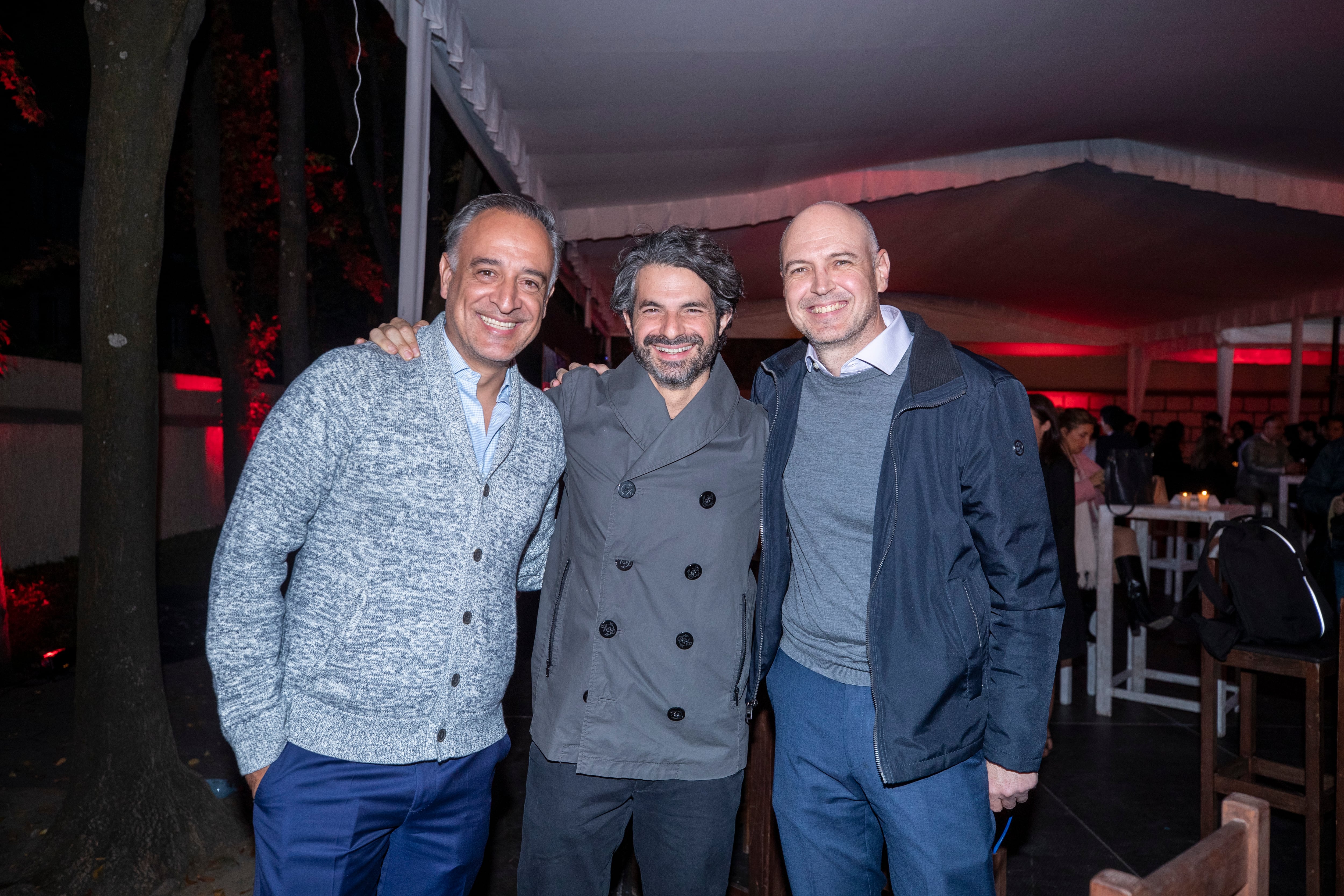 Bernardo Sotoborja, Paco Cano y Alejandro Arruti. (Foto: Edgar Silva Fuentes)