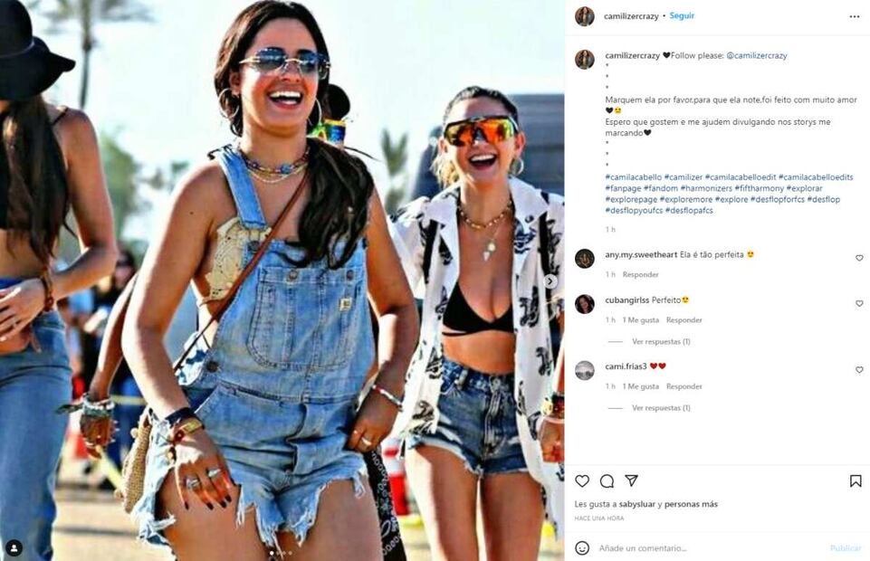 Camila Cabello luce un short de mezclilla roto de R13 que vas a querer para verte chic con este calor