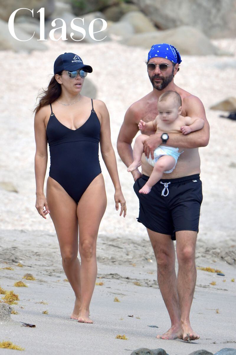 Eva Longoria y Pepe Bastón escapada a St. Barths con Santi 