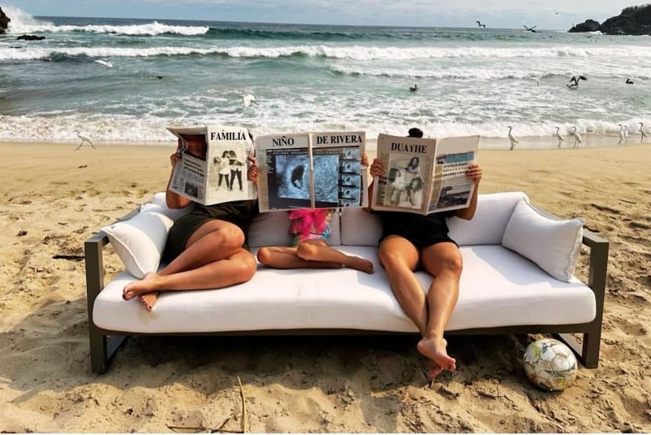 Saskia Niño de Rivera y Mariel Duayhe / Foto: Instagram