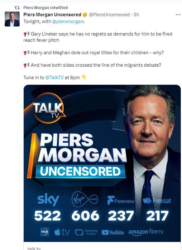"Hipocresía", Piers Morgan tunde a Meghan y Harry por llamar 'príncipes' a sus hijos