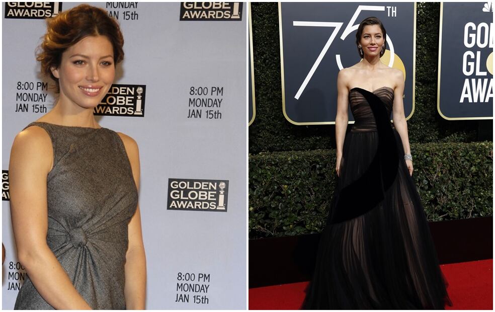 FOTO: Antes y después de los famosos en los Golden Globes
