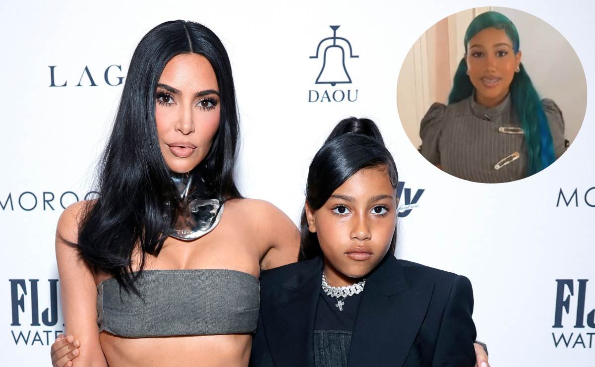 North West, hija de Kim Kardashian, sorprende con un comentado look