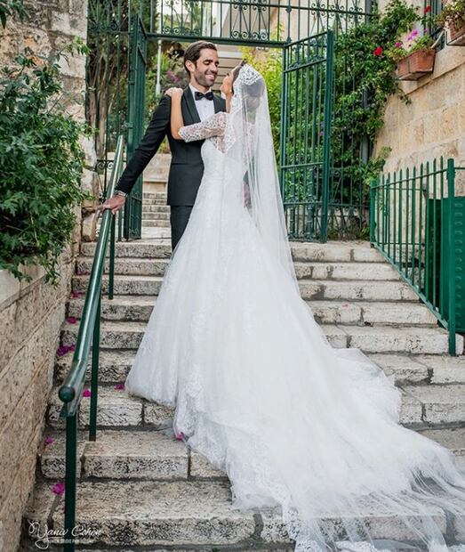 Ana Girault y Omer Cohen se casan en Israel 