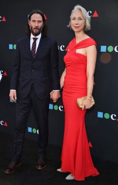 Keanu Reeves reaparece con su novia Alexandra Grant, muy enamorado y feliz