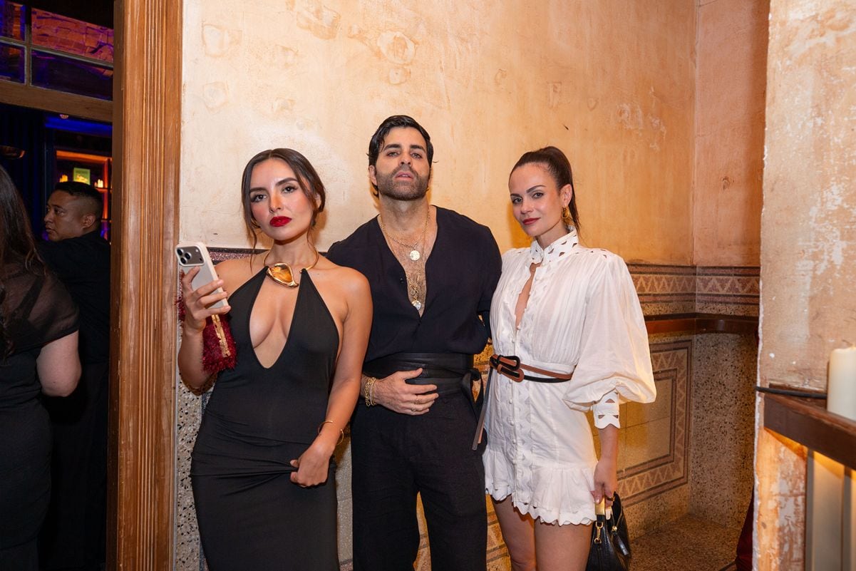 Nohemi Turrubiates, Alan Slim y Laura Carmine. Foto: Edgar Silva Fuentes S.