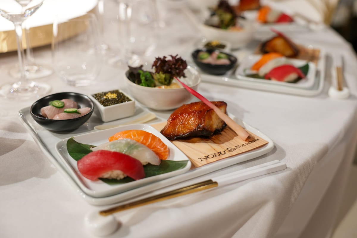 El menú de los Golden Globes 2026 / Foto: EFE