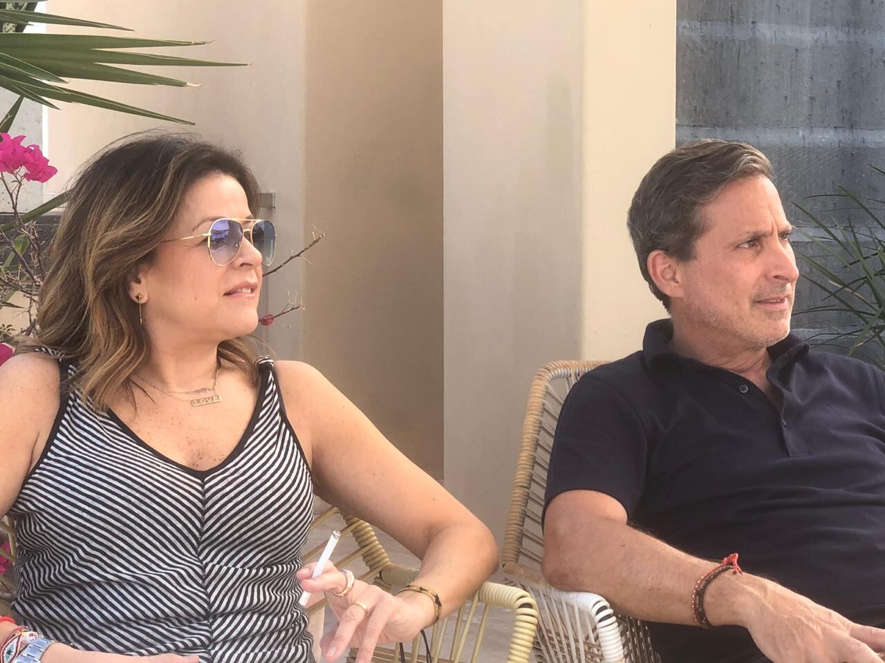 Ninfa Salinas festeja su cumpleaños en Acapulco 