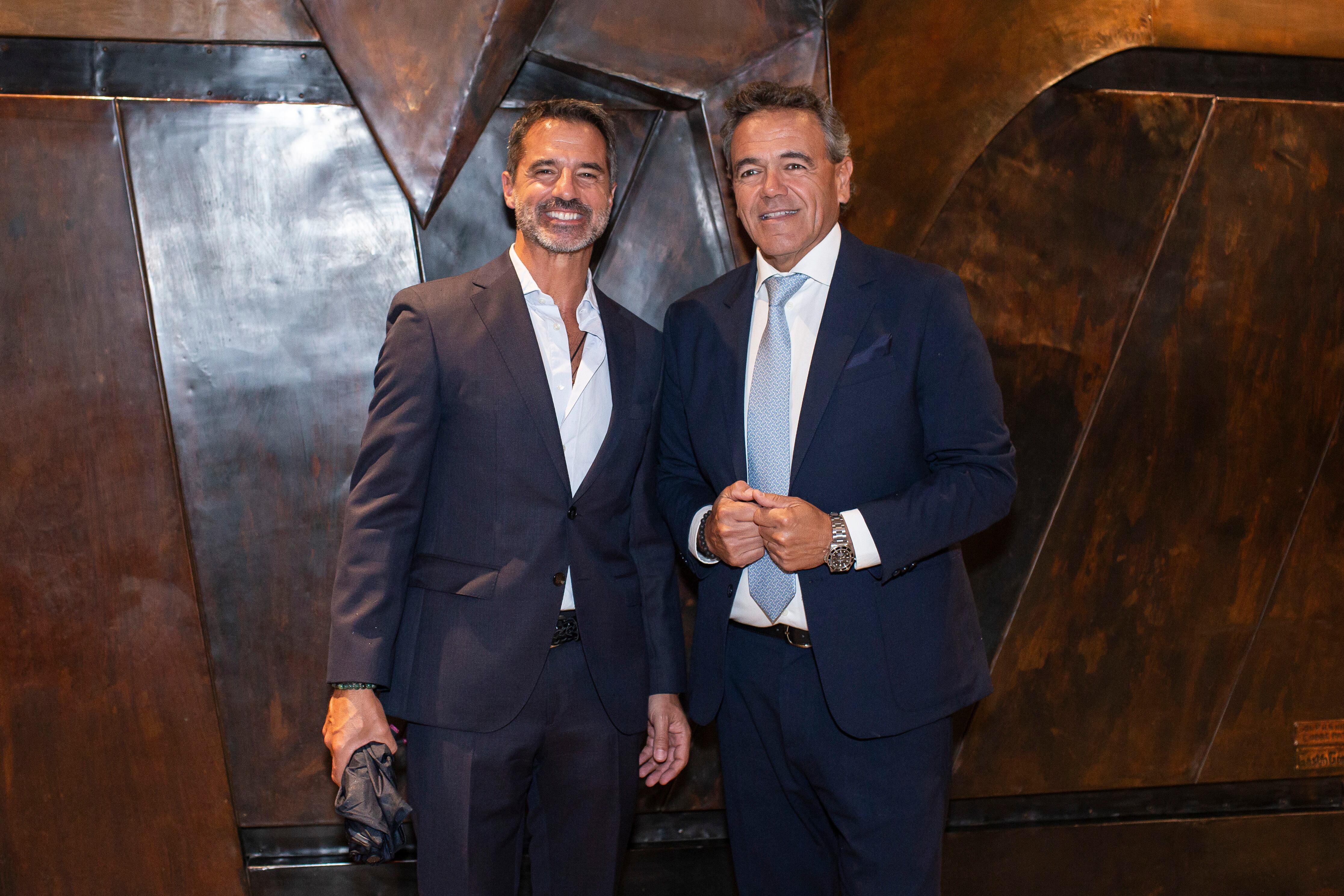Santiago Fernández y Pablo Ponce. (Foto: Esteban Torreblanca)