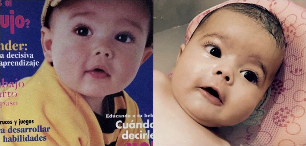 La foto que comprueba que Mila Mayer es idéntica a su papá Sergio Mayer Mori 