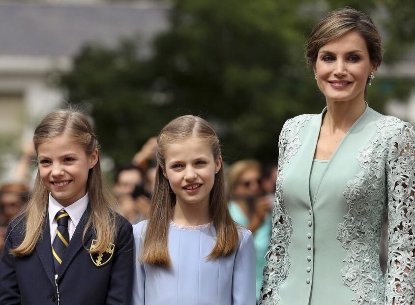 La primera comunión de la infanta Sofía 
