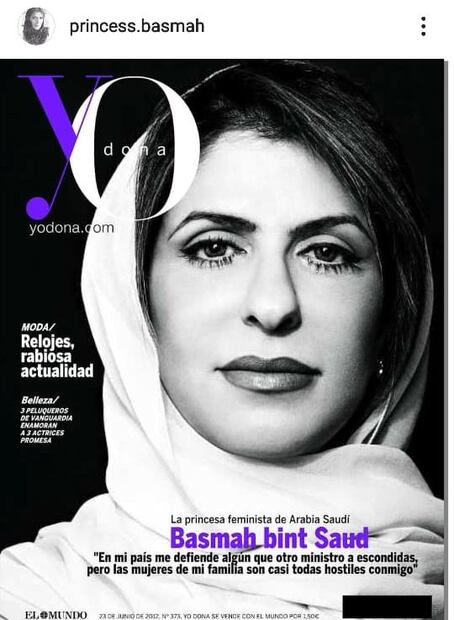 Princesa secuestrada de Arabia Saudita envía mensaje y suplica ayuda
