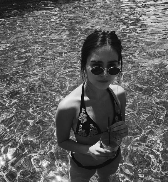 Las fotos en la playa de María Ibarra, hija de Benny Ibarra y Celina del Villar