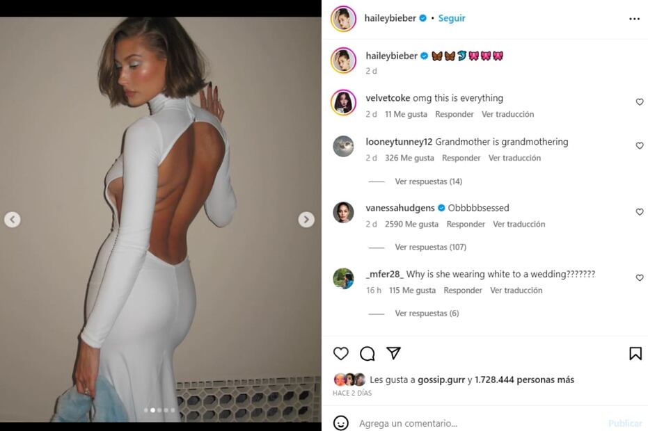 Instagram: @haileybieber