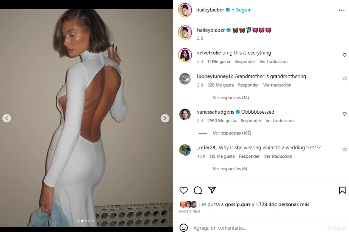 Instagram: @haileybieber